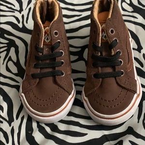 Worn once brown vans